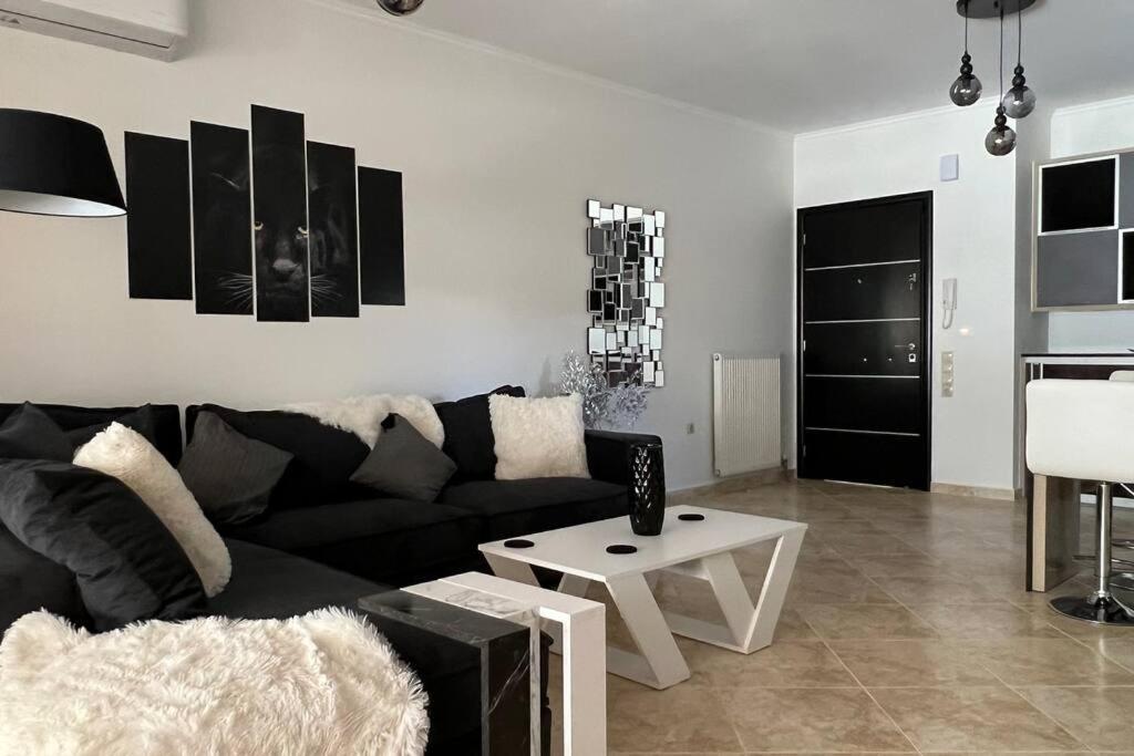 Anna Kavros Luxury Apartment 干尼亞 外观 照片