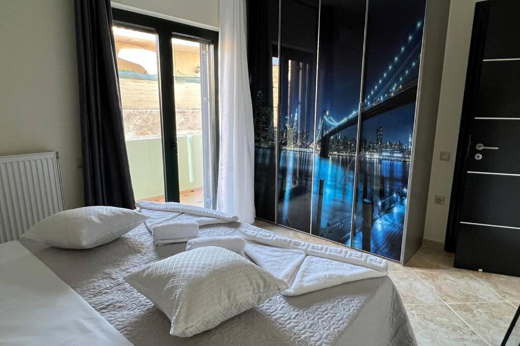 Anna Kavros Luxury Apartment 干尼亞 外观 照片