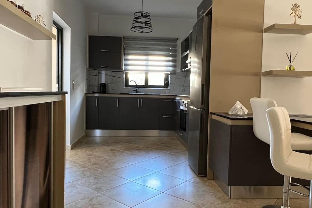 Anna Kavros Luxury Apartment 干尼亞 外观 照片